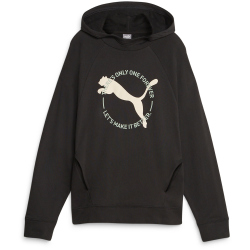 PUMA Better Sportswear Hoodie Damen 01 - puma black XS