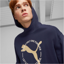 PUMA Better Sportswear Hoodie Herren 06 - puma navy S