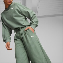 PUMA HER High-Waist Hose Damen 44 - eucalyptus XS