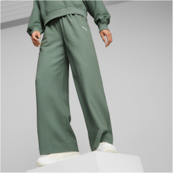 PUMA HER High-Waist Hose Damen 44 - eucalyptus M