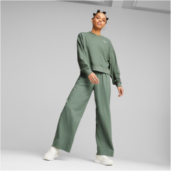 PUMA HER High-Waist Hose Damen 44 - eucalyptus M