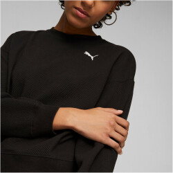 PUMA HER Sweatshirt Damen 01 - puma black XS