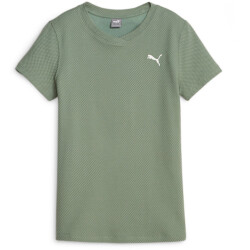 PUMA HER Structured T-Shirt Damen 44 - eucalyptus S