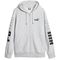 PUMA Power Colorblock Fleece Kapuzenjacke Herren 04 - light gray heather S