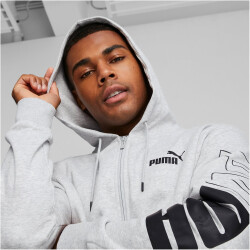 PUMA Power Colorblock Fleece Kapuzenjacke Herren 04 -...