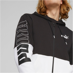 PUMA Power Colorblock Fleece Kapuzenjacke Herren 01 -...