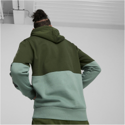 PUMA Power Colorblock Fleece Hoodie Herren 31 - myrtle L