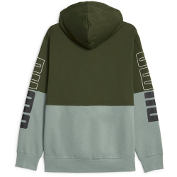 PUMA Power Colorblock Fleece Hoodie Herren 31 - myrtle L