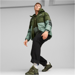 PUMA Power Hooded Winterjacke Herren 31 - myrtle S