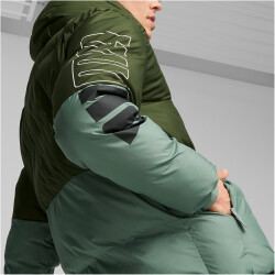 PUMA Power Hooded Winterjacke Herren 31 - myrtle XL
