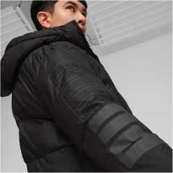 PUMA Power Hooded Winterjacke Herren 01 - PUMA black S