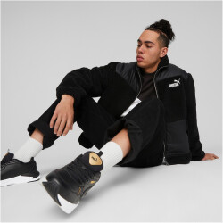 PUMA Sherpa Hybrid Winterjacke Herren 01 - puma black XL