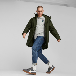 PUMA Hooded Padded Parka Herren 31 - myrtle S