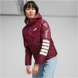 PUMA Power Hooded Winterjacke Damen 22 - dark jasper S