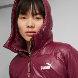 PUMA Power Hooded Winterjacke Damen 22 - dark jasper S