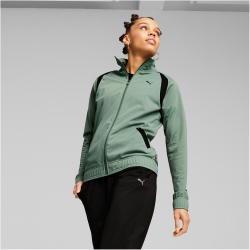 PUMA Classic Trainingsanzug Damen 44 - eucalyptus M