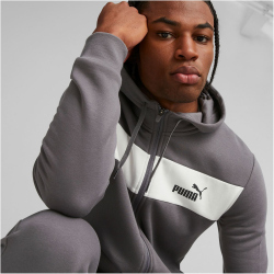 PUMA Panel Hooded Jogginganzug Herren 12 - cool dark...