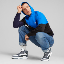 PUMA POWER Cat Fleece-Hoodie Herren 06 - puma navy S