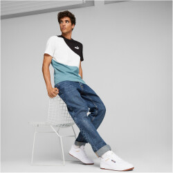 PUMA Power Cat T-Shirt Herren 48 - bold blue S