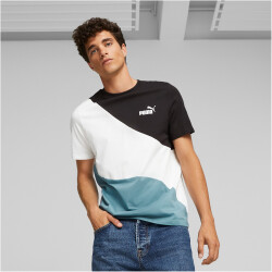 PUMA Power Cat T-Shirt Herren 48 - bold blue S