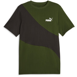 PUMA Power Cat T-Shirt Herren 31 - myrtle XXL