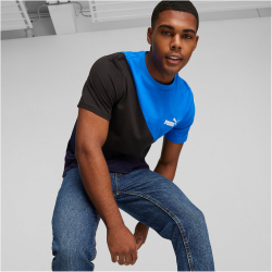 PUMA Power Cat T-Shirt Herren 06 - puma navy M