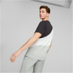 PUMA Power Cat T-Shirt Herren 04 - light gray heather L