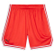PUMA Hoops Team Game Basketballshorts Damen 04 - PUMA red XS