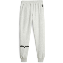 PUMA Hoops Team Jogginghose Herren 03 - light gray heather L