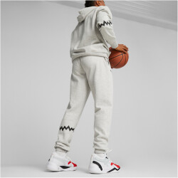 PUMA Hoops Team Jogginghose Herren 03 - light gray heather 4XL