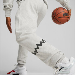 PUMA Hoops Team Jogginghose Herren 03 - light gray heather 4XL