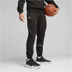 PUMA Hoops Team Jogginghose Herren 01 - PUMA black XXL