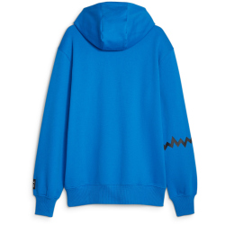 PUMA Hoops Team Hoodie Herren 05 - electric blue lemonade S