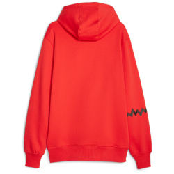 PUMA Hoops Team Hoodie Herren 04 - PUMA red L