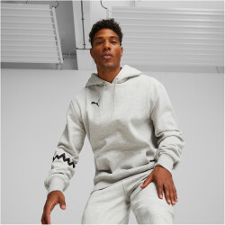 PUMA Hoops Team Hoodie Herren 03 - light gray heather L