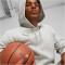 PUMA Hoops Team Hoodie Herren 03 - light gray heather L