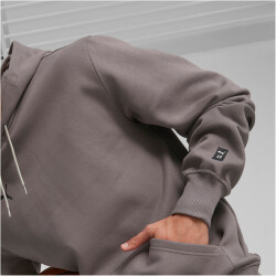 PUMA Hoops Team Hoodie Herren 02 - cool dark gray S