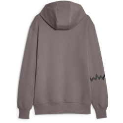 PUMA Hoops Team Hoodie Herren 02 - cool dark gray 4XL