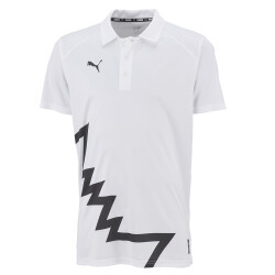 PUMA Hoops Team Poloshirt Herren 02 - PUMA white M