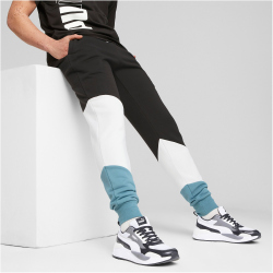 PUMA Power Cat Fleece Jogginghose Herren 48 - bold blue S