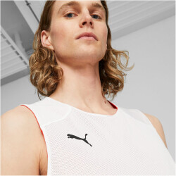 PUMA Hoops Team Reverse Practice Basketballtrikot Herren 03 - PUMA red S