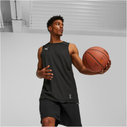 PUMA Hoops Team Reverse Practice Basketballtrikot Herren 01 - PUMA black 4XL