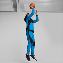 PUMA Hoops Team Dime Trainingsjacke Herren 04 - electric blue lemonade L