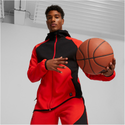 PUMA Hoops Team Dime Trainingsjacke Herren 03 - PUMA red S