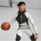 PUMA Hoops Team Dime Trainingsjacke Herren 02 - light gray heather 3XL