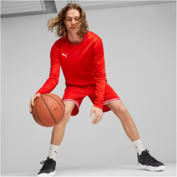 PUMA Hoops Team Shooting Basketball Langarmshirt Herren...
