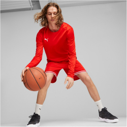 PUMA Hoops Team Shooting Basketball Langarmshirt Herren...