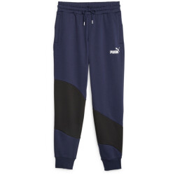 PUMA Power Cat Fleece Jogginghose Herren 06 - puma navy S