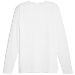PUMA Hoops Team Shooting Basketball Langarmshirt Herren 02 - PUMA white M