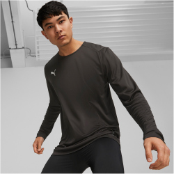 PUMA Hoops Team Shooting Basketball Langarmshirt Herren 01 - PUMA black XL